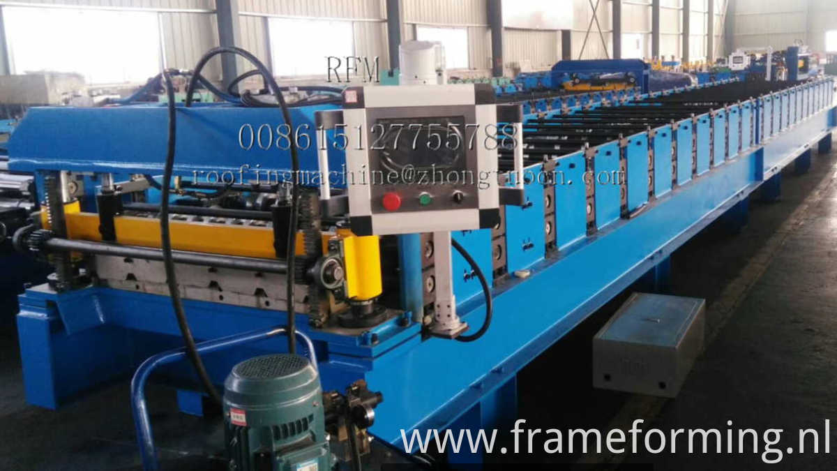 metal sheets rolling machine